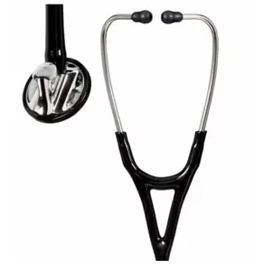 3M Littmann Master Cardiologie Stethoscoop, 2160, Standaard-Afwerking Borststuk, Zwarte Buis, 27 In, 3 Elk/Geval