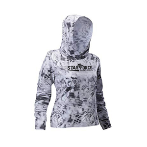 Manga larga Rash Guard Pesca SPF Camisa UV al aire libre Ligero Personalizado Tamaño de EE. UU. Hombres UPF 50 + Protección solar Sudadera con capucha Camisa Bolsillo - Product Image 2