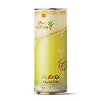 Meilleur jus de canne à sucre du Vietnam, 320 ml, en canettes de 8,4 fl oz, services OEM ODM, boissons aromatisées privées, purée, jus fraîchement pressé, prêt à boire