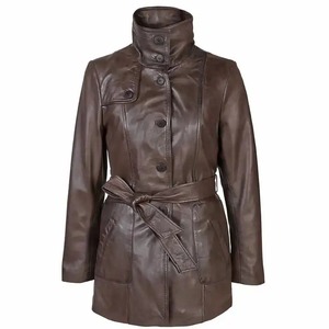 Venta caliente de encargo del estilo fresco de invierno de cuero Varsity chaquetas para las mujeres de encargo del logotipo de color sólido chaquetas de invierno para las mujeres - Product Image 1