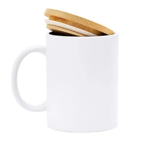 Tazza Personalizzata in Ceramica e Bambù Chero, Gadget Promozionale per Bevande - Product Image 2