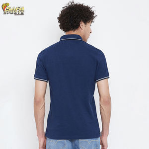 เสื้อเชิ้ตแขนสั้นลำลองของผู้ชายพิมพ์ลายได้ตามต้องการเสื้อยืดผ้าฝ้ายไซโรสปุน180กรัมเข้ารูปปกติไม่ยับ - Product Image 5