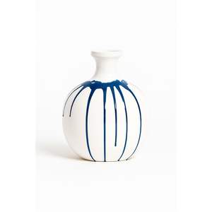 Florero de Metal Moderno de Estilo Nórdico con Degradado, Florero Decorativo de Hierro con Dos Asas para Centro de Mesa de Sala de Estar de Lujo - Product Image 4