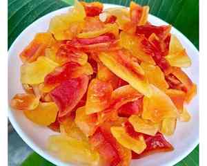 ชิปมะละกออบแห้งเนื้อนุ่มมาตรฐานส่งออกหั่นรสหวานและเนื้อนุ่มแบบเวียดนามขายส่ง - Product Image 2