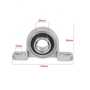 25mm mang mang bên trong P005 K005 kp05 KP 005 Hợp kim kẽm thu nhỏ gối khối mang kp005 cho Bộ định tuyến CNC - Product Image 1