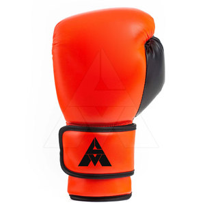 ถุงมือชกมวยหนังแท้ ขนาด 8 ออนซ์ 12 ออนซ์ ทนทาน น้ำหนักเบา ระบายอากาศได้ดี กันน้ำ สายรัดข้อมือปรับได้ รับทำโลโก้ ศิลปะการต่อสู้ - Product Image 2