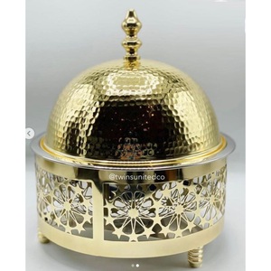 Plato de comida de diseño elegante para servir comida, olla calentada, calentador de Buffet, plato de metal para frotar para proveedores mayoristas - Product Image 1