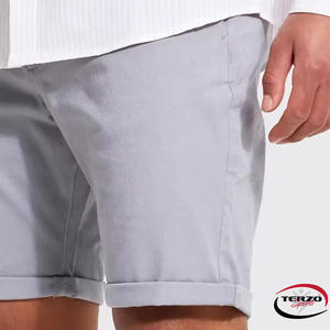 กางเกงขาสั้นเล่นกีฬาของผู้ชายใหม่2025ระบายอากาศได้ดีผ้าฝ้าย100% กระเป๋ามือด้านข้างผ้ายืดระบายอากาศได้ดีเอวสูงสำหรับฤดูร้อน - Product Image 4