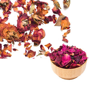 กลีบกุหลาบแดงอบแห้งด้วยมือ | ผลิตภัณฑ์ความงามแบบออร์แกนิก - Product Image 2