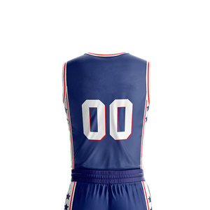 Uniforme de basket-ball imprimé par sublimation de logo et de design personnalisés OEM de meilleure qualité/Uniformes de basket-ball nouveau design en vente - Product Image 6