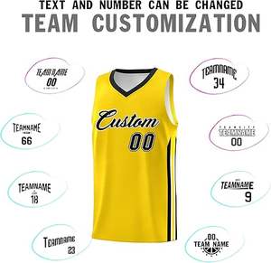 Camisetas de baloncesto de moda para hombre, uniformes de equipo de diseño personalizado, tela de malla Reversible, proveedor OEM de alta calidad, venta al por mayor - Product Image 4