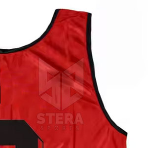 Chaleco de entrenamiento Pinnies de fútbol Chaleco de fútbol barato Chaleco de fútbol de malla Baberos de entrenamiento de fútbol Personalizado de alta calidad transpirable - Product Image 3