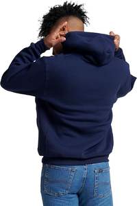 Sweat à capuche pour homme avec polaire en coton, tenue décontractée, polaire pour l'hiver, style streetwear - Product Image 3