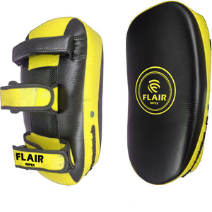 Almohadillas de entrenamiento de kickboxing y artes marciales de cuero genuino con logotipo personalizado de alta calidad, productos de boxeo al por mayor - Product Image 6