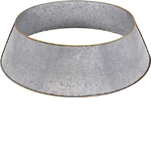 Collar de árbol negro de Metal para decoración exterior, ornamento Artificial de árbol de Navidad para decoración del hogar - Product Image 6