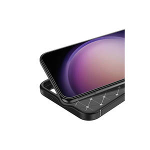 Étui de protection en silicone liquide anti-traces de doigts finition noire mate premium pour Samsung pour Galaxy S24 - Product Image 5