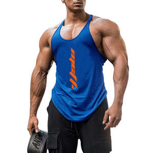 Custom Bodybuilding <b>Stringer</b> tank Tops Mens Gym Singlets Cotton Activewear Fitness Wear <b>Vest</b> Muscle Sleeveless Shirt - Product Image 2