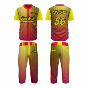 Uniformes de Béisbol para Hombre en Oferta, Conjuntos de Alta Calidad con Logotipo Personalizado en la Parte Delantera/Trasera, Secado Rápido, Tela 100% Poliéster - Product Image 2