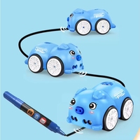 Coche Robot RC con Sensor Inteligente, Control por Gestos, Música, 4WD Todoterreno, Juguete de Escalada con Luz LED Recargable, Regalo para Niños