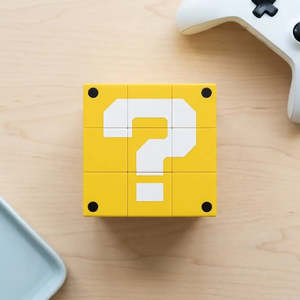 Jouet éducatif de haute qualité pour enfants, mini cube Rubik, bloc de <span class=keywords><strong>puzzle</strong></span> en forme de question mark de <span class=keywords><strong>Mario</strong></span>, en PVC, en boîte - Product Image 3