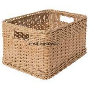 Round Shape Most Demanded Customized Size And Logo Available Premium Quality Rattan Made <b>Storage</b> Container And <b>Baskets</b> Supplies - Product Image 4