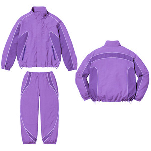 2026 Customized <b>Jogger</b> Set Breathable High Quality Custom Own Logo Windbreaker New Fashionable Two-Piece <b>Nylon</b> Winter 2026 - Product Image 5