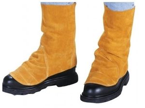 Protège-jambes en cuir résistant à l'usure et au feu Protège-jambes en cuir résistant à l'usure - Product Image 5