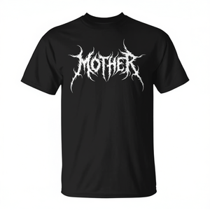 T-shirt « Maman Amoureuse du Metal » – Cadeau promotionnel pour les mamans, idéal pour la Fête des Mères - Product Image 2