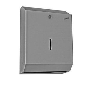Dispensador de Toallas de Papel de Acero Inoxidable Satinado B2B - Product Image 1