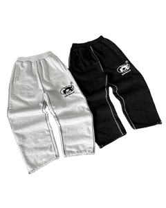 Pantalones Deportivos Anchos Personalizados para Hombre, 100% Algodón, Pierna Ancha, Bordados, Otoño Invierno, Fabricante Mayorista OEM - Product Image 1