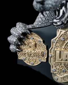 <b>Men's</b> Hip Hop Custom Iced <b>Chain</b> <b>Pendant</b> <b>with</b> Diamond Tester Two Tone Plating Letter Name-Gift for <b>Men</b> Jewelry - Product Image 5