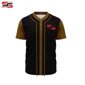 Sublimación personalizada, botones completos, camiseta de béisbol, uniforme de entrenamiento de béisbol y softbol, pantalones, Bandera de EE. UU., ropa de béisbol, camisa para hombres - Product Image 1
