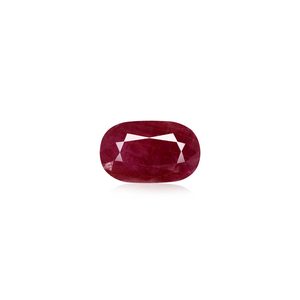 Rubí de 5.36 Quilates, Facetado en Forma de Estrella, Gema Natural Creada en Laboratorio, Pulida, Calentada, Tallada, en Naranja, Rojo, Amarillo, Azul, Rosa, 8mm 1mm - Product Image 1