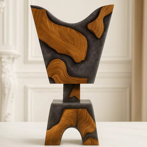 Brûleur à Bakhoor en bois d'acacia premium et résine époxy 2026 |   Diffuseur d'encens aromatique artisanal durable |   Luxe - Product Image 1