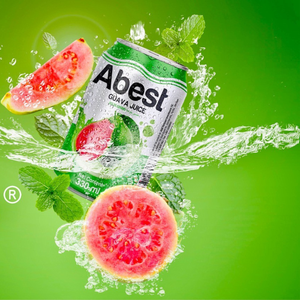 Concentrado de Jugo de Guayaba ABEST, Bebida de Fruta Tropical de 330 ml, Bajo en Carbohidratos, OEM ODM, Fábrica en Vietnam, Superventas - Product Image 2