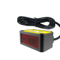 CMOS akurasi saklar pergeseran fotolistrik tipe 0.01mm NPN PNP arus tegangan Output Sensor jarak Laser