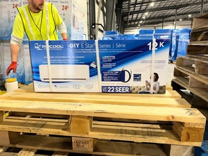 เครื่องปรับอากาศแบบแยกส่วน 12,000 BTU อินเวอร์เตอร์ ระบบทำความเย็นและความร้อน ประหยัดพลังงาน เงียบ ติดผนัง จำนวนจำกัด - Product Image 2