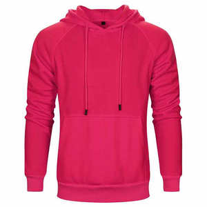 High Quality Custom Mens Hoodies Plain Hoodies Men 100% Cotton <b>String</b> Less Unisex Blank Pullover Over-sized Hoodie Wholesale - Product Image 3