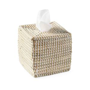 Proveedor Mayorista de Cajas de Pañuelos de Mimbre Tejidas a Mano Ecológicas, Diseño Cúbico, Tejido Natural con Acabado Beige para Decoración del Hogar y Hoteles - Product Image 4