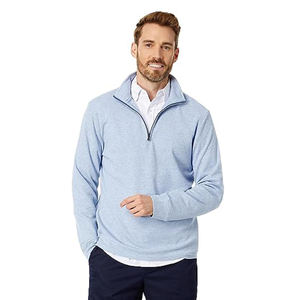 Wholesale Custom Half Zip Oversized <b>Sweatshirt</b> <b>Grey</b> Workout Hoodies <b>Sweatshirts</b> <b>Sweatshirts</b> 100% Polyester - Product Image 1