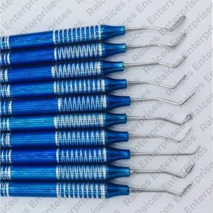 Outils chirurgicaux dentaires manuels Remplissage dentaire Instruments composites Vente en gros Prix bon marché Ensemble d'obturation dentaire en acier inoxydable - Product Image 4