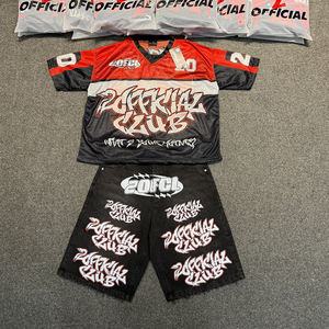 ชุดเสื้อยืดและกระเป๋าข้างสำหรับผู้ชายชุดกางเกงขาสั้นแฟชั่นแนวสตรีทสำหรับผู้ชายเสื้อยืดฤดูร้อนดีไซน์ล่าสุด - Product Image 5