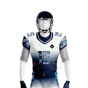 Uniformes de Fútbol Americano Cómodos y Transpirables para Hombre, Conjuntos Personalizados de Manga Corta de Secado Rápido, Más Vendidos - Product Image 4