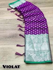 Venta al por mayor de saris de seda Kanjivaram en India - Product Image 3