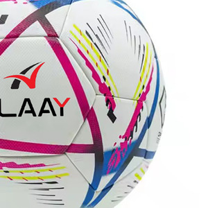Alaay Custom Logo Soccer Football Ball Hot Sales Official Size 4 5 PU Material for <b>Match</b> and Training - Product Image 3