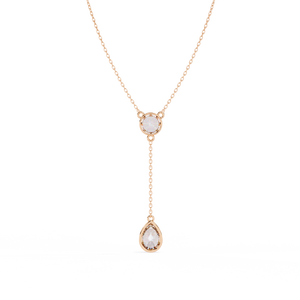 Collier pendentif en or 18 carats avec diamant de laboratoire, magnifique charme pour filles, luxe et style haut de gamme - Product Image 6