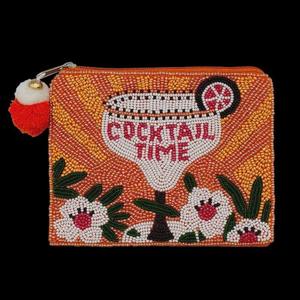 Bolso de Noche y Monedero de Satén con Cuentas Hechas a Mano para Mujer, Accesorio Perfecto para Fiestas - Product Image 5