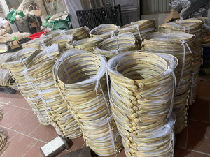 Panier de vannage en bambou de qualité supérieure avec couvercle en matériau durable Utilisation polyvalente et qualité d'exportation - Product Image 4