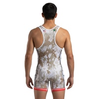 Combinaisons de lutte unisexes personnalisées sublimées 100% polyester 300g, haute qualité, sans couture, marque privée, pour équipes, adultes, grandes tailles