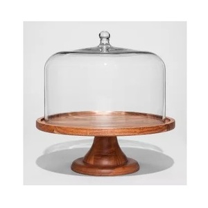 Elegante soporte de pastel de madera de diseño para elegantes configuraciones de buffet de hotel de panadería y decoración de eventos - Product Image 5